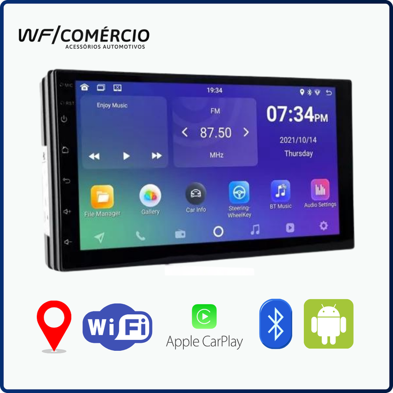 MÍDIA ANDROID 7" 1+16G QUADCORE